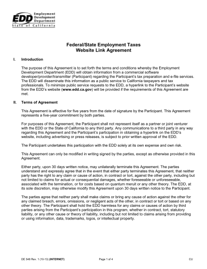 6968525-federalstate-employment-taxes-website-link-agreement-de-548-edd-ca
