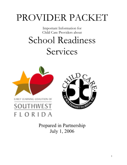 69708570-provider-packet-infopdf-early-learning-coalition-of-southwest