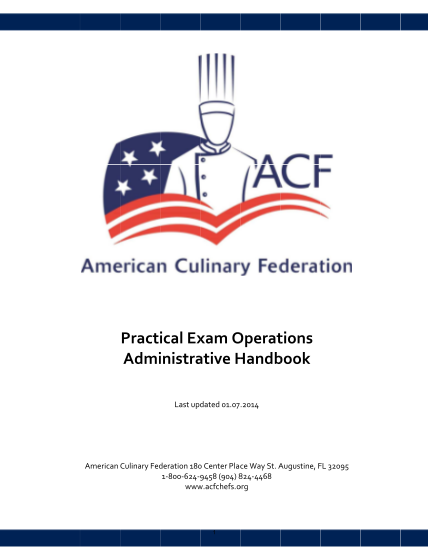 6972538-practical_exam_-admin_guide-american-culinary-federation-practical-exam-administrator-guide-other-forms-acfchefs