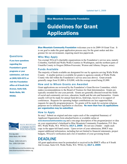 69901689-guidelines-for-grant-applications-blue-mountain-community-bluemountainfoundation