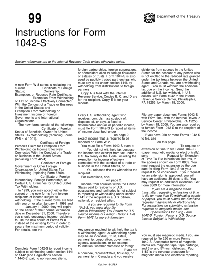 6993617-i1042s-1999-1999-instructions-for-1042-s---irs-other-forms-irs