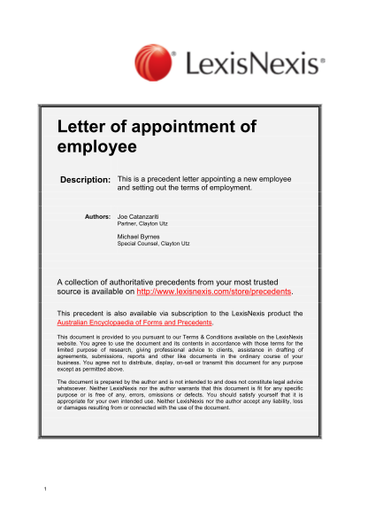 69942848-letter-of-appointment-of-employee-lexisnexis