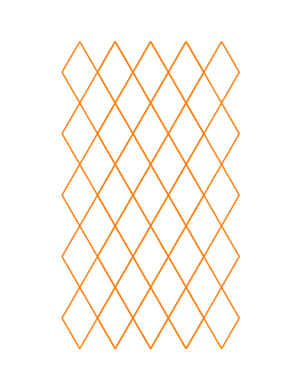 700398264-diamond-rhombus-hot-orange-diamonds-graph-paper