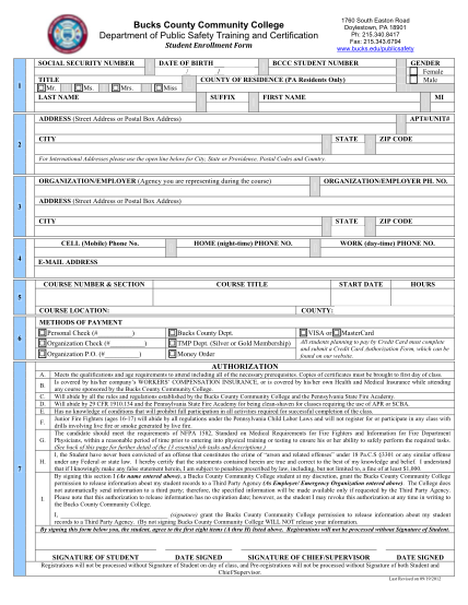 70099562-student-pre-registration-form-pdf-bucks-county-community-college-bucks