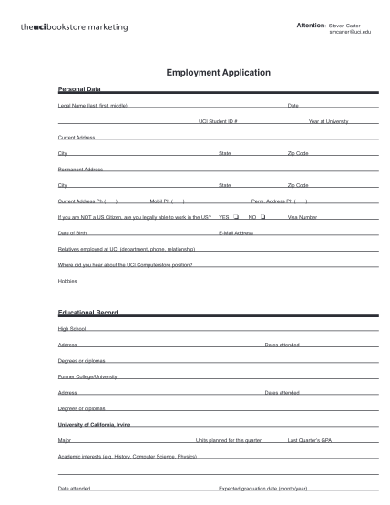 7017049-fillable-uci-bookstore-application-form-book-uci