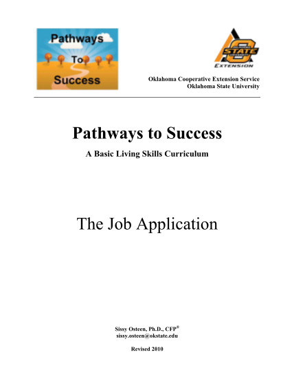 7017063-ps220the2-0job20applic-ation20final-pathways-to-success-the-job-application-other-forms-fcs-okstate
