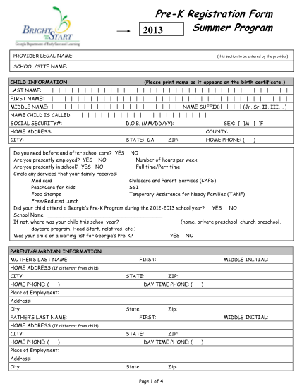 7021007-childregistrati-onform_stp-pre-k-registration-form-summer-program-other-forms-decal-ga