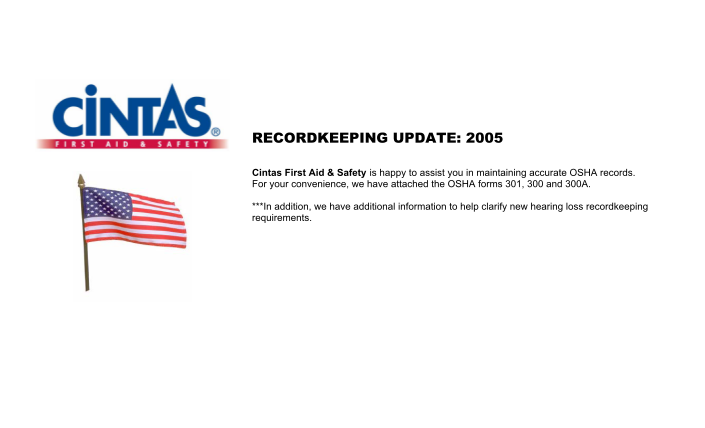 7021379-recordkeeping-osha-recordkeeping-update--cintas-other-forms