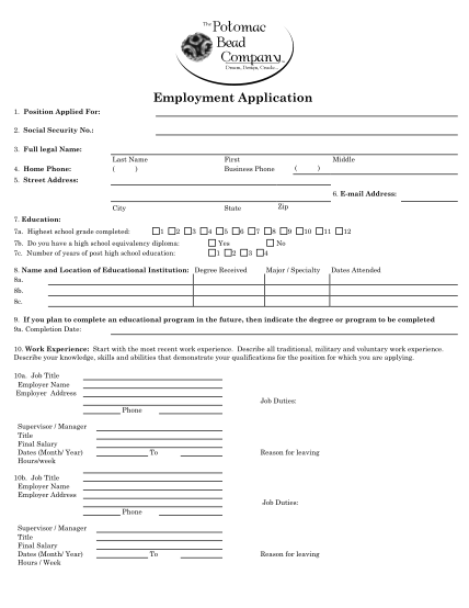 7025035-pbcemploymentap-sample-job-application-form-other-forms