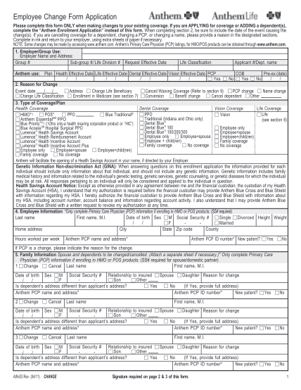 7030766-201220anthem-20employee2-520change20f-orm200411-employee-change-form-application-other-forms-usi