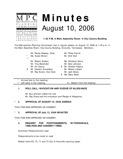 70329474-approval-of-august-10-2006-minutes-mpc-online-agenda-agenda-knoxmpc
