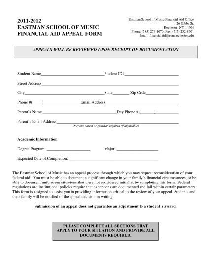 7033755-fillable-eastman-school-financial-aid-appeal-form-esm-rochester