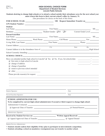 7043183-st0011-highschoolchoic-eform-high-school-choice-form--lincoln-public-schools-other-forms-lps