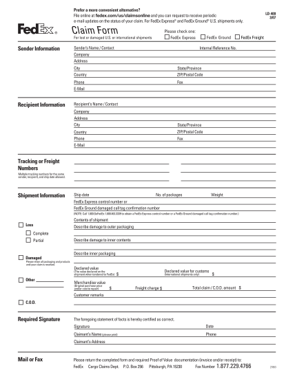 7044384-fillable-fedex-clearance-charges-dispute-notification-form