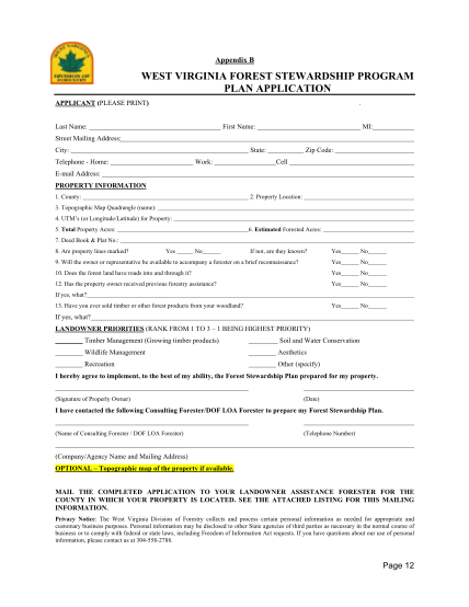 7046627-fillable-wv-forest-stewardship-operating-plan-form