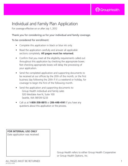 7048401-iandfapplicatio-n-individual-and-family-plan-application-other-forms-employer-ghc