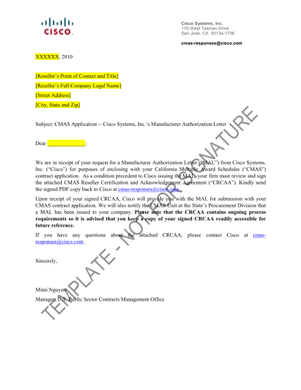 7054492-fillable-why-manufacturer-authorization-cisco-form