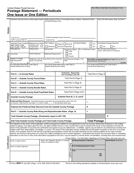 7068941-fillable-us-postal-service-postage-statement-periodicals-form