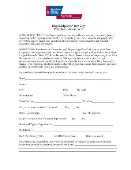 7074265-acspc-028070-hope-lodge-new-york-city-volunteer-interest-form-other-forms-cancer