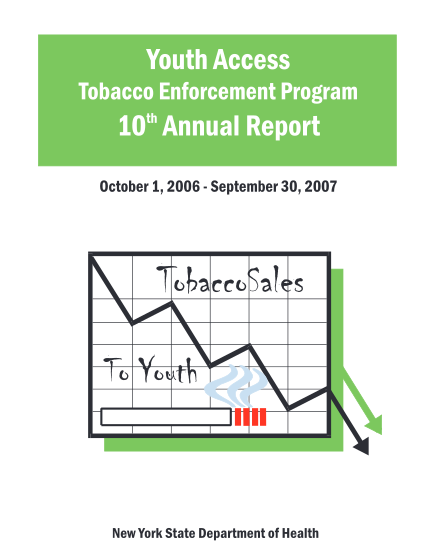 7078859-tobacco_enforce-ment_annual_rep-ort_2006_2007-youth-access--tobacco-enforcement-program-10th-annual-report--other-forms-health-ny