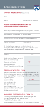 7081555-enrollment-form-university-of-pennsylvania-monthly-budget-plan-enrollment-form-other-forms-sfs-upenn