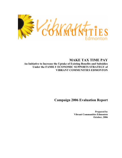 70858819-make-tax-time-pay-campaign-2006-evaluation-report-tamarack