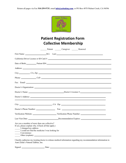 7088049-membership-agreement-w-hipaa-az-modified1-patient-registration-form-collective-membership-other-forms