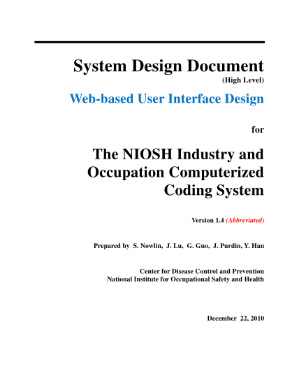 7093407-fillable-system-design-document-high-level-web-based-user-interface-design-center-for-disease-control-and-prevention-national-institute-for-occupational-safety-and-health-us-december-2010-form-cdc