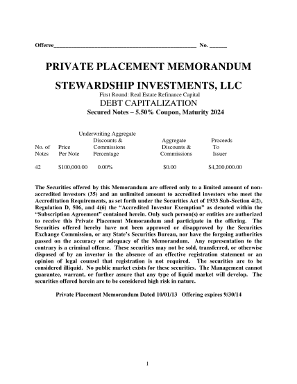 71028799-fillable-apartment-building-private-placement-memorandum-sample-pdf-form