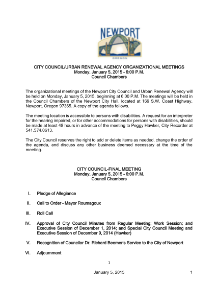 71050621-city-council-organizational-meeting-packet-1-5-15-city-of-newport-bb-newportoregon