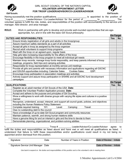 105 appointment letter sample in word format page 4 - Free to Edit ...