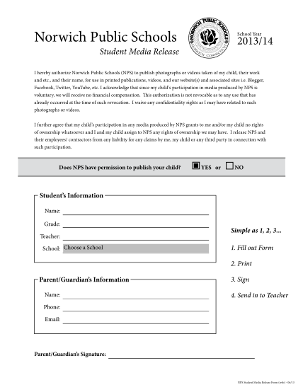 71314809-nps-student-media-release-form-norwich-public-schools-norwichpublicschools