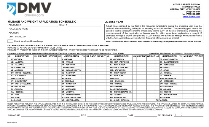 7133942-fillable-nv-mileage-and-weight-application-schedule-c-form