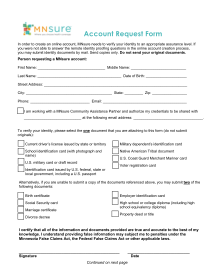 71363807-mnsure-account-request-form