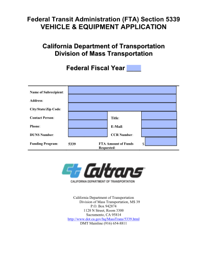 71365931-application-contents-caltrans-state-of-california-dot-ca