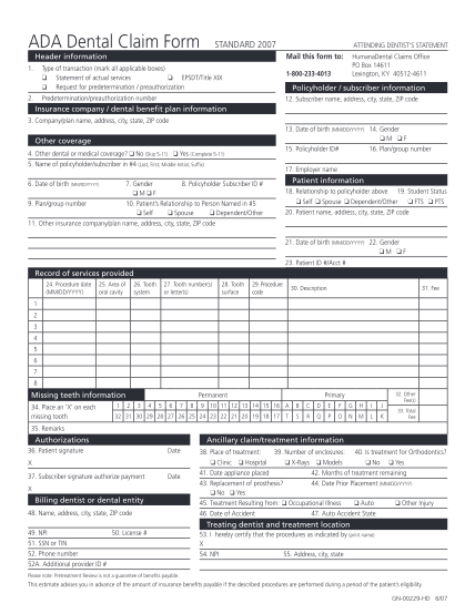 7136987-fillable-2004-humana-dental-claim-form-uc