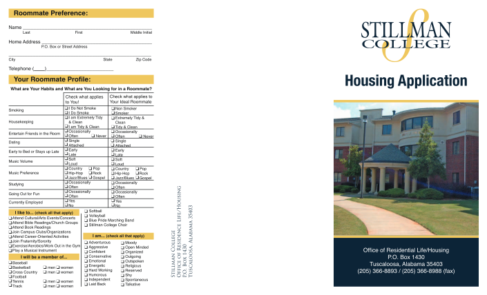 7138130-fillable-stillman-college-online-housing-application-form-stillman