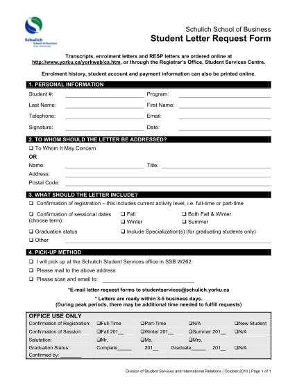 71387086-student-letter-request-form-schulich-school-of-business