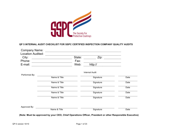 7155680-fillable-qp-audit-checklist-form-sspc