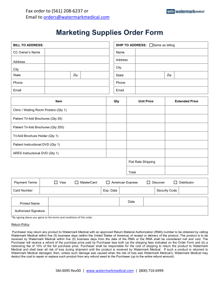 71564074-marketing-supplies-order-form-watermark-medical