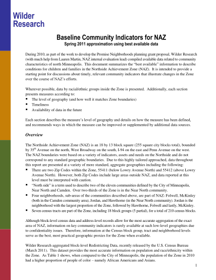 71579024-wilder-research-summary-template-northside-achievement-zone-northsideachievement