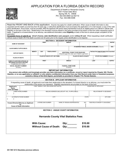 81 death certificate sample form page 2 Free to Edit Download