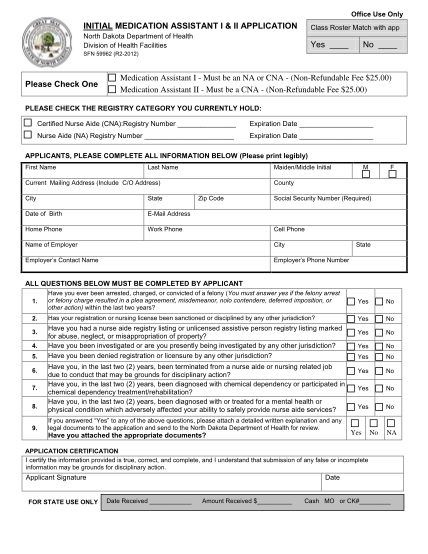 7172482-initial_ma_appl-ication_-_fillable-initial-medication-assistant--north-dakota-department-of-health-other-forms-ndhealth