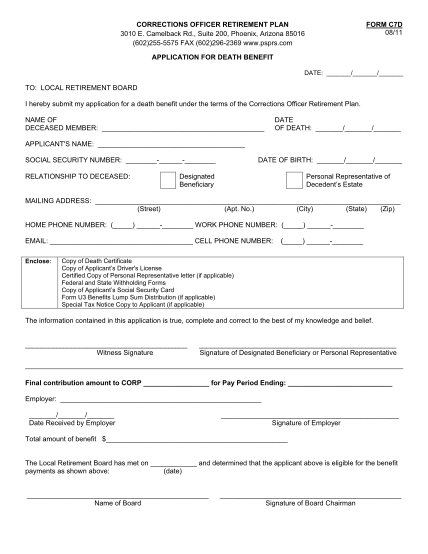 7172806-fillable-corrections-officer-retirement-plan-fillable-form