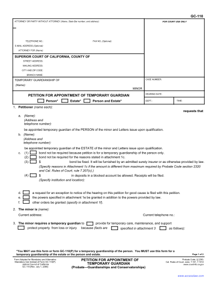 7174792-gc110-petition-for-appointment-of-temporary-guardian-other-forms