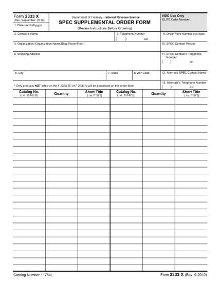 7232577-f2333x-form-2333x--internal-revenue-service-other-forms