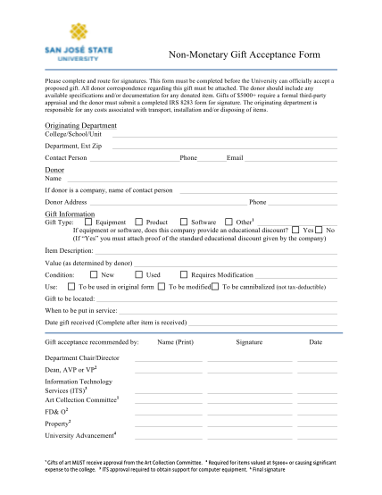 7232632-non-monetary_gift_a-cceptance-non--monetary-gift-acceptance-form--pdf---san-jose-state-university-other-forms-sjsu