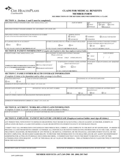 7235785-fillable-cox-medical-claim-form