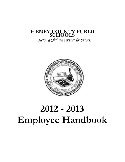72389955-2012-2013-employee-handbook-henry-county-public-schools-henry-kyschools