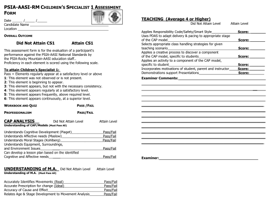 72412510-fillable-standards-for-psia-childrens-trainer-form-psia-rm